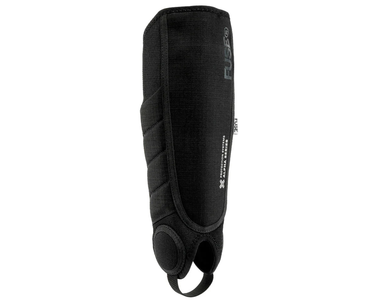 Fuse Alpha Plus Shin Guard/Ankle Guard Combo (Black/Grey) (L) - view 4